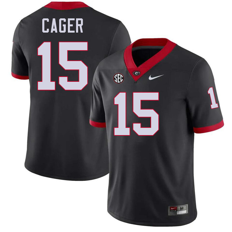 Lawrence Cager Georgia Jersey,University Of Georgia Bulldogs Football Jersey,Uniforms,Gears-Black